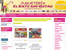 Tablet Screenshot of jugueteriaelgato.com.ar